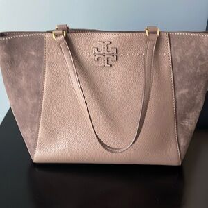 Tory Burch McGraw silver maple